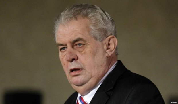 Президент Чехії придумав, як позбутися біженців