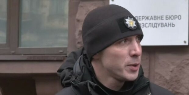 Патрульний Сергій Петрик, скріншот з відео