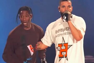 Рэпер Drake в клубе насорил деньгами, скриншот: YouTube