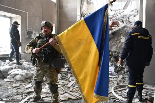 Украинцы во время войны, фото со страницы Владимира Зеленского