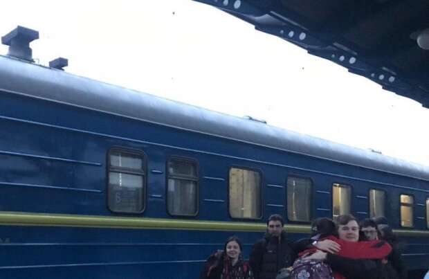 Поїзд з Чернівців, фото: Telegram-каналу PavlovskyNews