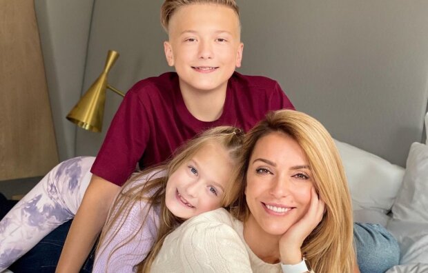 Марина Боржемская с детьми, фото из Instagram