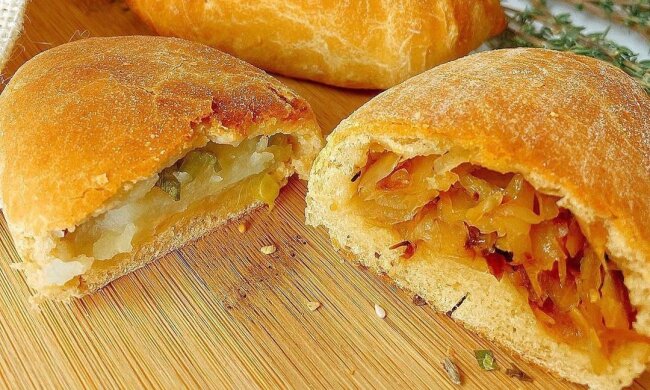 Постные пирожки, фото с instagram.com/veganstvo_syroedenie/