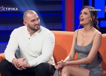 Илья Рыбальченко и Дана Оханская, скриншот с видео