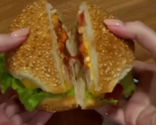 Бургери-гнізда, кадр з відео