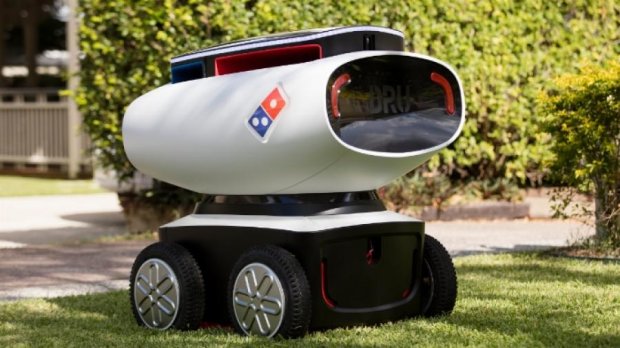 Австралийская пиццерия представила робота-развозчика (видео)