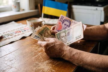 пенсія гривні виплати