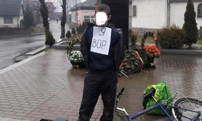 Закарпатскому вору устроили самосуд