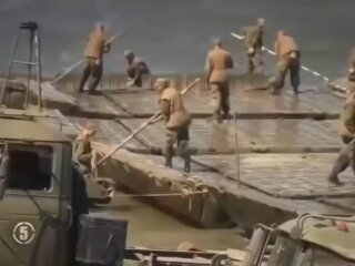 Переправа, фото: скріншот із відео