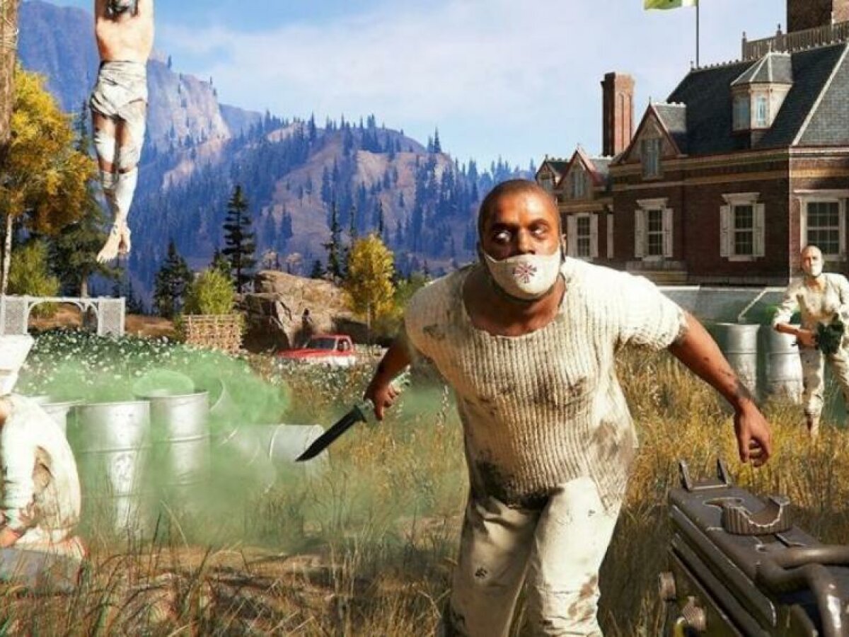 Создатели Far Cry 5 совместили ракетницу с лопатой: видео - ЗНАЙ ЮА