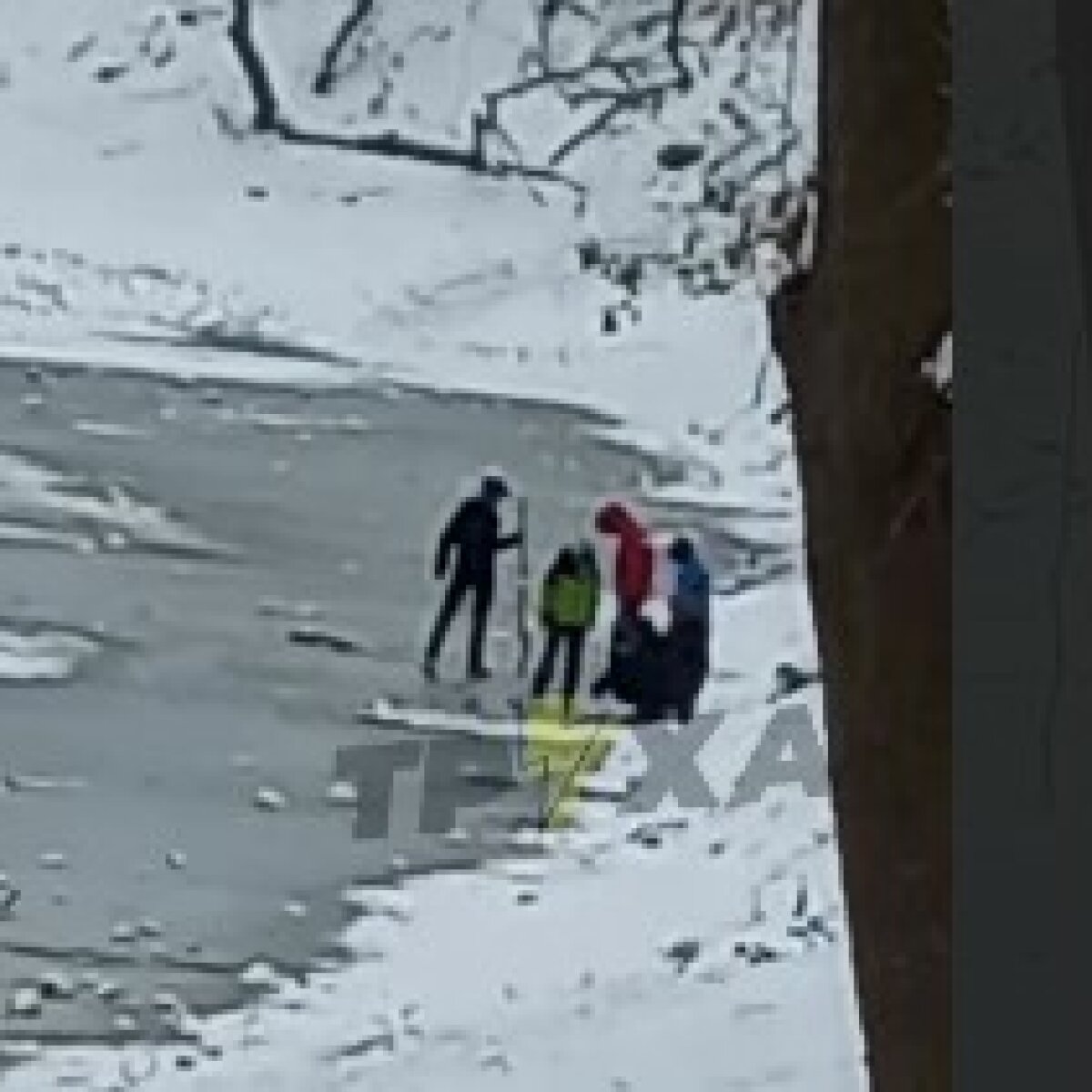 В Харькове подростки играли на тонком льду - ЗНАЙ ЮА