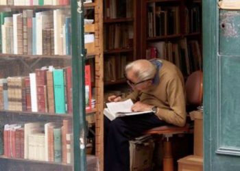 Пенсіонерка читає книгу / фото: Pinterest