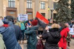 Сутички під ОДА в Харкові, фото: Харьков Салтовка