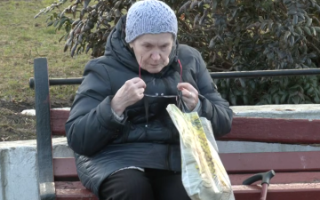 Пенсионерка. Фото: скрин youtube