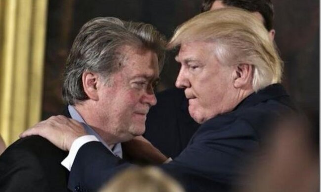 Трамп и Бэннон, фото из свободных источников