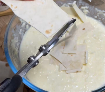 Ленивая ачма из лаваша: фото скрин рецепта