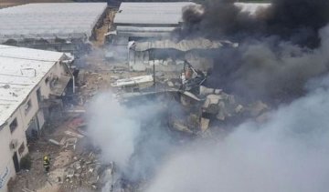 Склад феєрверків злетів у повітря в Ізраїлі