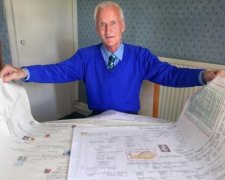 Пенсіонер з Британії створив родове дерево на 10 тисяч предків