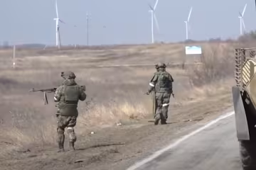Російські окупанти. Фото: скрін youtube