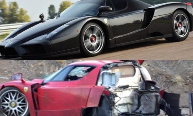 Разорванная надвое Ferrari Enzo за $2 млн (фото)
