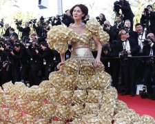 5 найгірших нарядів Каннського фестивалю