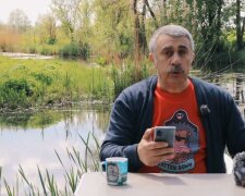 Евгений Комаровский, скриншот с видео