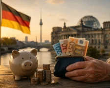 Пенсия в Германии: евро и пенсионное удостоверение