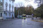 Тролейбус у Львові, скріншот із відео