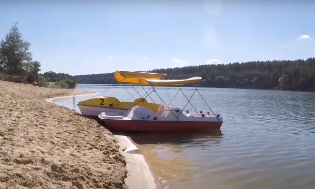 Скрін, відео YouTube Голубі озера