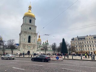 Головна ялинка країни-2026, Софіївська площа, фото: Знай.ua