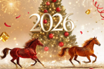 Символ 2026, Червоний Кінь, зображення: Pinterest
