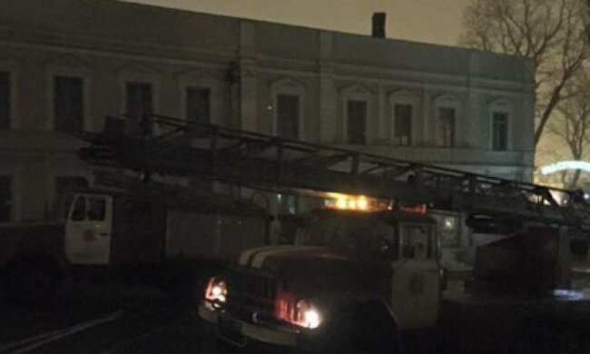 В Одессе сгорел волонтерский центр (фото)