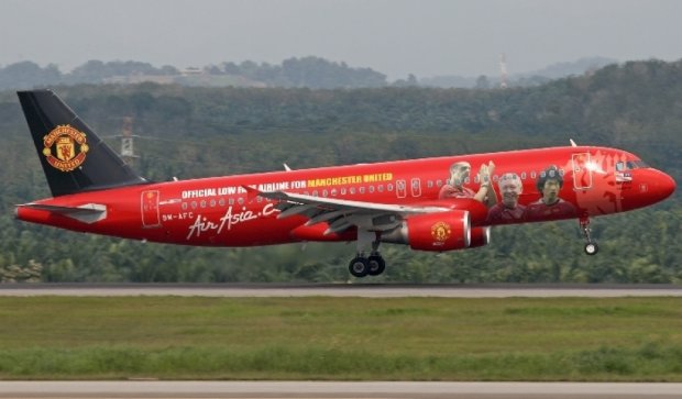 Самолет "Манчестер Юнайтед" потерялся в Китае