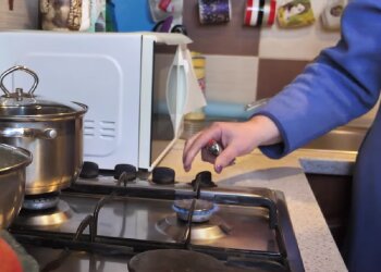 Газовая плита. Фото: скрин youtube