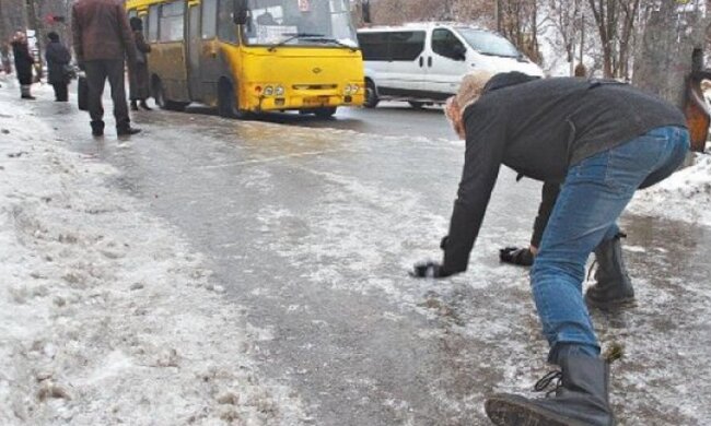 Ожеледиця, скріншот: YouTube