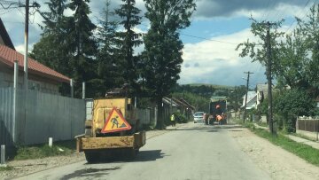 Ремонт дороги у Закарпатській області, скріншот