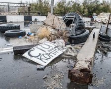 З'явилися останні фото зруйнованого «ДНР» Путилівського моста (фото)