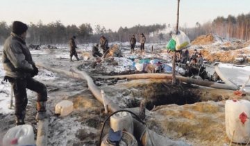 Пограничники с воздуха нашли огромные янтарные ”плантации”