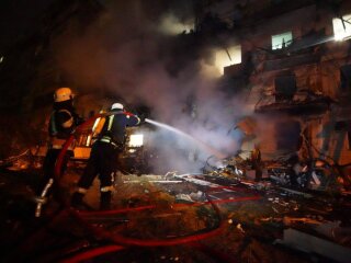 Над Києвом українські ППО збили ворожий непізнаний обʼєкт