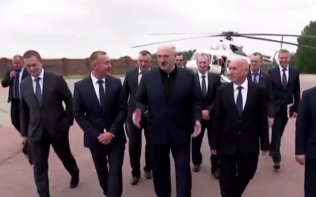 Олександр Лукашенко, скріншот з відео
