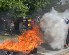 Волынские спасатели установили рекорд на всеукраинских соревнованиях (фото)