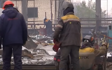 Устранение последствий ударов по энергетике. Фото: скрин youtube