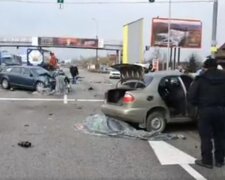 в ДТП розбився на смерть боксер Дмитро Лісовий, скрін з відео