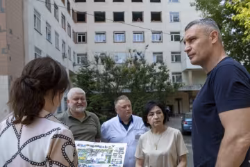 Кличка у скандального шпиталю, фото: офіційний портал Києва