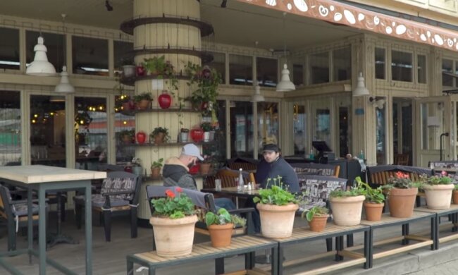 Ресторан, скриншот видео