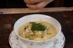 Жульєн з кабачками та куркою, кадр з відео-рецепту
