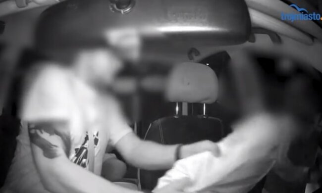 Напад на українця, скріншот: trojmiasto