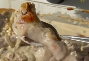 Курячі ніжки у вершковому соусі, кадр з відео