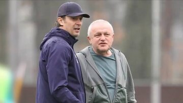 Александр Шовковский и Игорь Суркис, кадр с видео