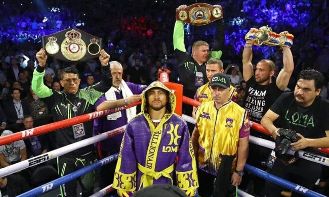 Ломаченко-старший получил уникальный пояс WBC: видео